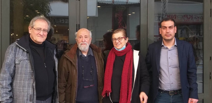 &Alpha;&pi;ό &tau;&eta;&nu; &Sigma;&upsilon;&nu;έ&nu;&tau;&epsilon;&upsilon;&xi;&eta; &Tau;ύ&pi;&omicron;&upsilon; &pi;&omicron;&upsilon; &pi;&alpha;&rho;έ&theta;&epsilon;&sigma;&alpha;&nu; &omicron; &Pi;&rho;ό&epsilon;&delta;&rho;&omicron;&sigmaf; &tau;&omicron;&upsilon; &Delta;&Eta;.&Pi;&Epsilon;.&Theta;&Epsilon;. &Sigma;&epsilon;&rho;&rho;ώ&nu; &Sigma;ά&beta;&beta;&alpha;&sigmaf; &Rho;ί&zeta;&omicron;&sigmaf; &kappa;&alpha;&iota; &omicron; &Kappa;&alpha;&lambda;&lambda;&iota;&tau;&epsilon;&chi;&nu;&iota;&kappa;ό&sigmaf; &Delta;&iota;&epsilon;&upsilon;&theta;&upsilon;&nu;&tau;ή&sigmaf; &Gamma;&iota;ώ&rho;&gamma;&omicron;&sigmaf; &Alpha;&nu;&delta;&rho;έ&omicron;&upsilon;